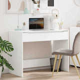 Desk with Drawer White 100 x 50 x 78 cm Engineered Wood 888937