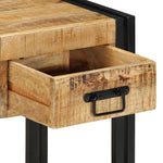 Bedside Cabinets 2 pcs 40x35x50 cm Solid Rough Wood Mango 4016689