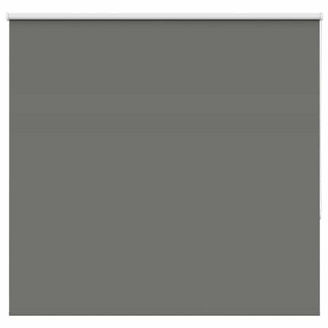 ZNTS Roller Blind Blackout Grey 155x175 cm Fabric Width 151.6 cm Polyester 4011165