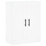 Highboard White 69.5x34x180 cm Engineered Wood 3199577
