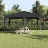 Party Tent Anthracite 400 x 400 x 266 cm Polyethylene and Steel 42003423
