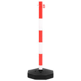 Chain Post Set with 10 m Plastic Chain 150954