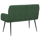 2 Seater Sofa with Metal Legs 2-Seater Dark Green 42051048