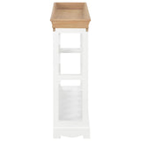 Wine Cabinet White 70x22.5x70.5 cm MDF 280065