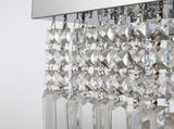 Modern Crystal Ceiling Light Square Crystal Chandelier for Living Room, Dining Room, Hall, E14 Base, T3398P343180