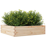 Garden Planter 90x90x23 cm Solid Wood Pine 847203