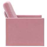 Armchair Pink 70 x 81 x 82 cm Velvet 42041025