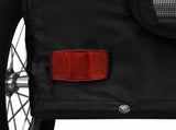 Pet Bike Trailer Black Oxford Fabric and Iron 93975