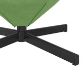 Egg Chair Light Green 63 x 73 x 90 cm Velvet 42002759