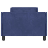 Children's Bed Frame with Headboard Police Blue 80 x 200 cm 42010873