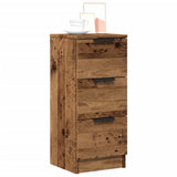 Sideboards 2 pcs Old Wood 30x30x70 cm Engineered Wood 856956