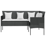 Couch Sofa Black, Cream White 318587