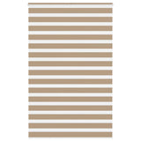 Zebra Blind Sand Brown 150x230 cm Fabric Width 145.9 cm Polyester 4014609
