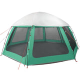 ZNTS Pool Tent with Removable Fly & Mesh Walls Sea Green 510x510 cm 4100635