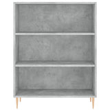 Highboard Concrete Grey 69.5x32.5x180 cm Engineered Wood 3189561