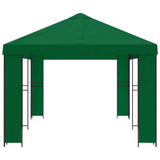 Garden Gazebo 6 x 3 m Green Polyester and Steel 190 3376011
