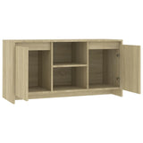 TV Cabinet Sonoma Oak 102x37.5x52.5 cm Engineered Wood 809794
