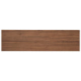 TV Cabinet 110 x 30 x 40 cm Natural Solid Teak Wood 42026902