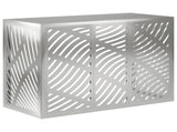 Air Conditioner Cover Silver 110 x 50 x 80 cm Galvanised Steel 8014113