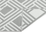 Outdoor Carpet ARAKIL Grey 160x230 cm PP 368563