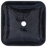 ZNTS Sink Black 40x40x10 cm Marble 149181