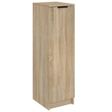 Shoe Cabinet Sonoma Oak 30x35x100 cm Engineered Wood 811433