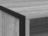 Bedside Table Grey Sonoma 50 x 39.5 x 50 cm Engineered Wood 886672