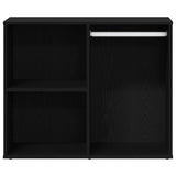 Cosmetic Cabinet Black Oak 80 x 40 x 65 cm Engineered Wood 862788
