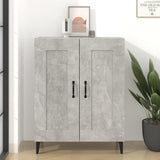 Sideboard Concrete Grey 69.5x34x90 cm Engineered Wood 812145