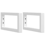 Basin Shelf Wall Mounted Steel and Solid Wood Beech 3302324