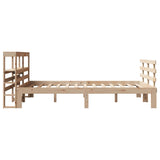 Bed Frame with Headboard without Mattress 140x200 cm 3306112