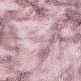 Shaggy Rug High Pile NAVARRA Dusty Pink 200x200 cm Polyester 4102921