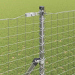 Fence Post Other 26 pcs Silver 3.2 x 3.2 x 210 cm Steel 3350161