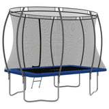 ZNTS Trampoline Set Rectangular 274x183x76 cm 150 kg 92451