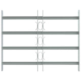Adjustable Security Grille for Windows with 4 Crossbars 500-650 mm 141385