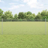 Fence and Post Silver 0.8 x 100 m Steel 3336425