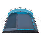Family Tent Cabin 7-Person Blue Quick Release 4004217