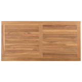 Coffee Table Brown 110 x 55 x 45 cm Solid teak wood 42002310