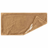 Cushion Cover 6 pcs HEERLEN Taupe 50 x 80 cm Faux Rabbit Fur 912166