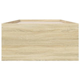 Bed Frame without Mattress Sonoma Oak 90x200 cm 3280967