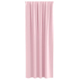 Blackout Curtains with Rings 2 pcs Baby Pink 245 x 140 cm 4107521