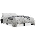 ZNTS Bed Frame without Mattress Black 120x200 cm 845862