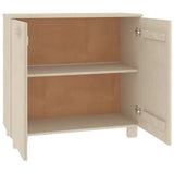 Sideboard HAMAR Honey Brown 85x35x80 cm Solid Wood Pine 340492
