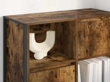 Book Cabinet Smoke Oak 68 x 30 x 108.5 cm Engineered Wood 886542