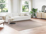 Area Rugs Square PALMERAS Beige 240 x 240 cm Polyester 42022592