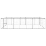 Outdoor Dog Kennel Galvanised Steel 50.82 m 3082330