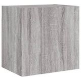 5 Piece TV Wall Units Grey Sonoma Engineered Wood 3216462