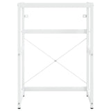 Washbasin Frame With Basin White Ceramic Standard Modern 3101386