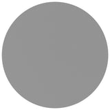 Table Cloth 5 pcs Round Light Grey 160 cm Polyester 42040255