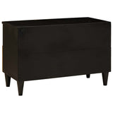 TV Cabinet Black and Gold 70 x 33 x 46 cm Engineered wood 4017829